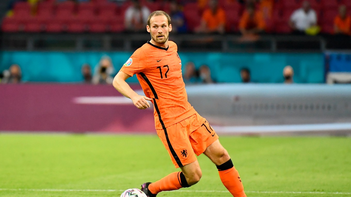 Holandský futbalista Daley Blind. 