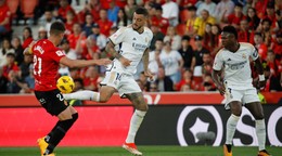 Momentka zo zápasu Mallorca - Real Madrid