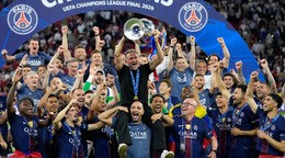 Paríž St. Germain oslavuje triumf v Lige majstrov