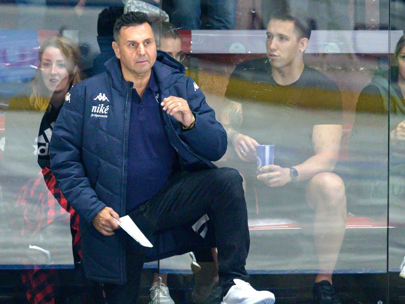 Na snímke je nový tréner Slovana Bratislava Vladimír Růžička.