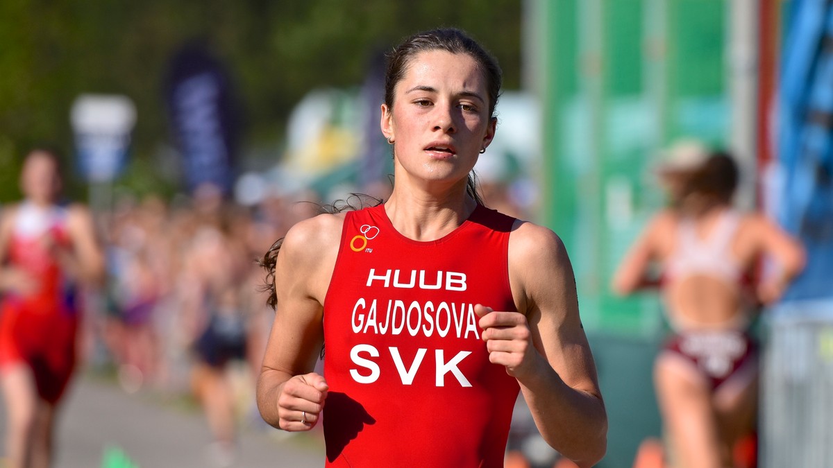 Slovenská reprezentantka v triatlone Romana Gajdošová.