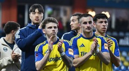 Futbalisti MFK Zemplín Michalovce. 