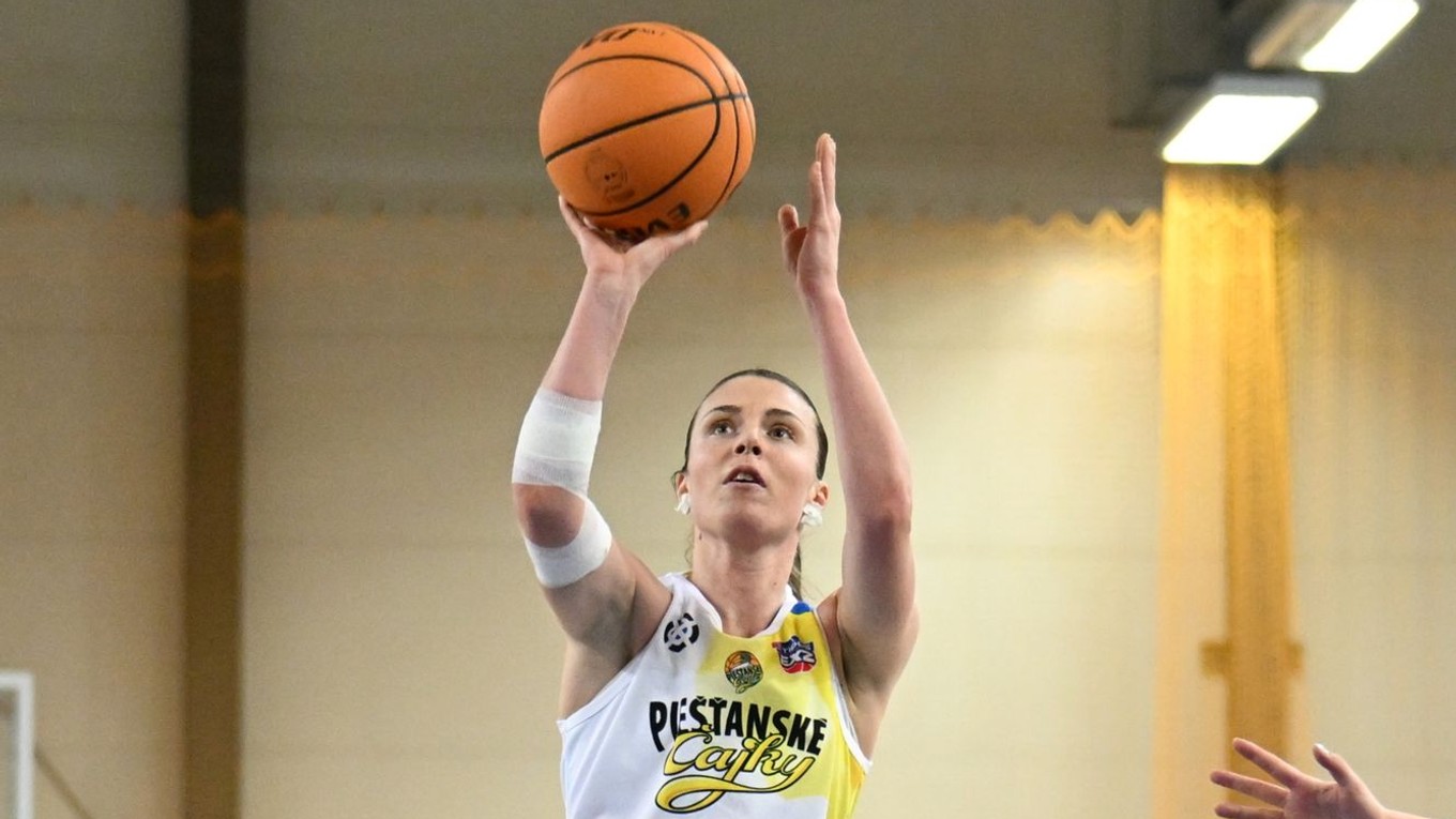 Hráčka Piešťan Evita Herminjardová