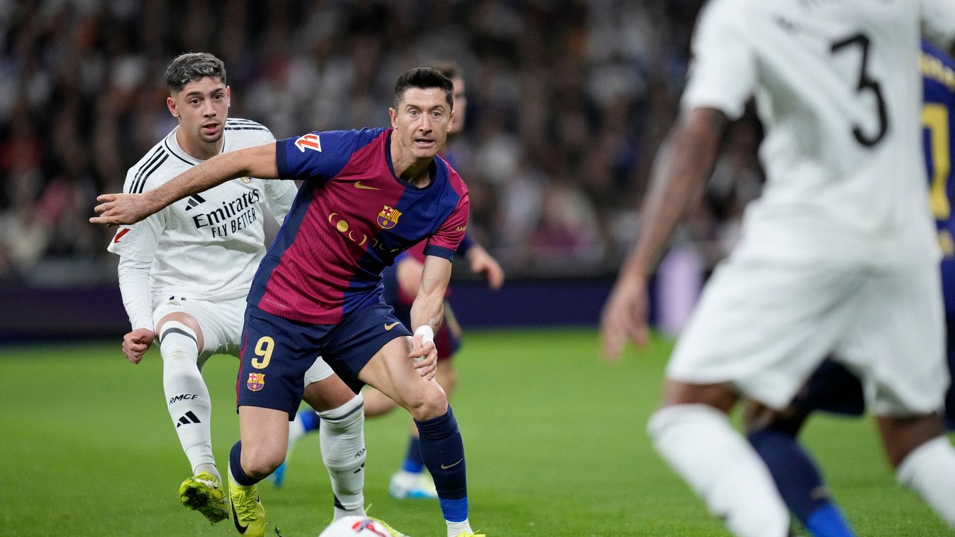 Fotka zo zápasu Real Madrid - FC Barcelona.