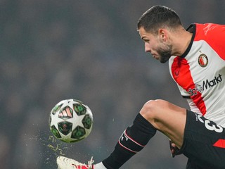 Dávid Hancko v drese Feyenoord Rotterdam.