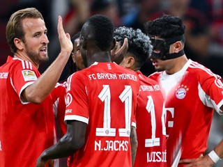 Radosť hráčov Bayernu