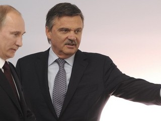 René Fasel s ruským prezidentom Putinom.