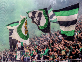 Ultras Ferencvárosu Budapešť.