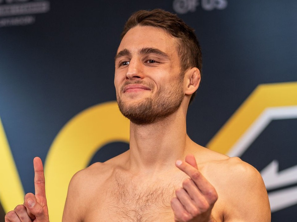 Niko Samsonidse pred turnajom Oktagon 42 v Bratislave.