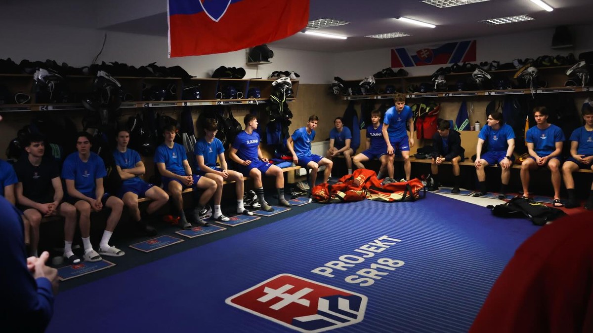 Slovenskí hokejisti do 18 rokov