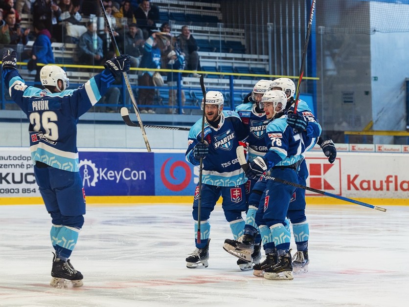 Hokejisti HK Spartak Dubnica.