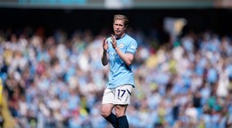 Kevin De Bruyne v drese Manchester City.