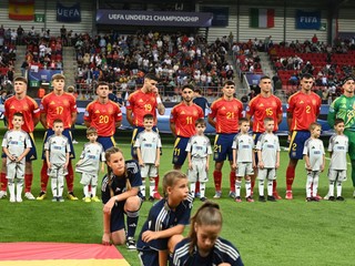 Španielski futbalisti na EURO U21 2025.