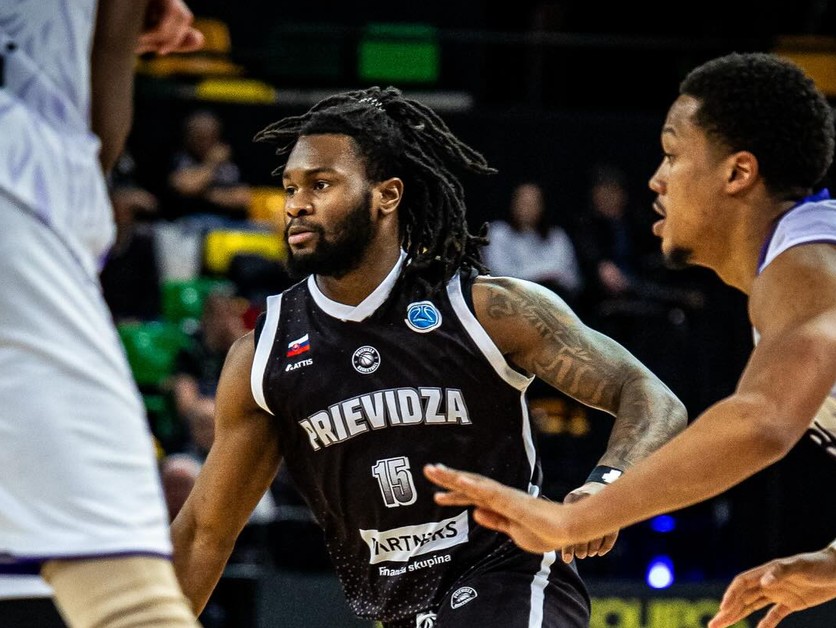 Momentka zo zápasu Bilbao - Prievidza.