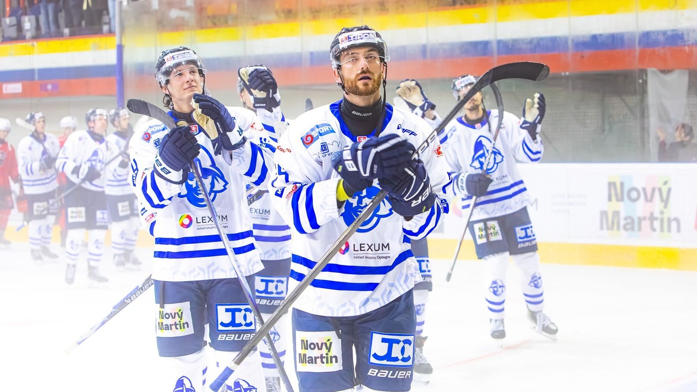 Hokejisti MHA Martin. 