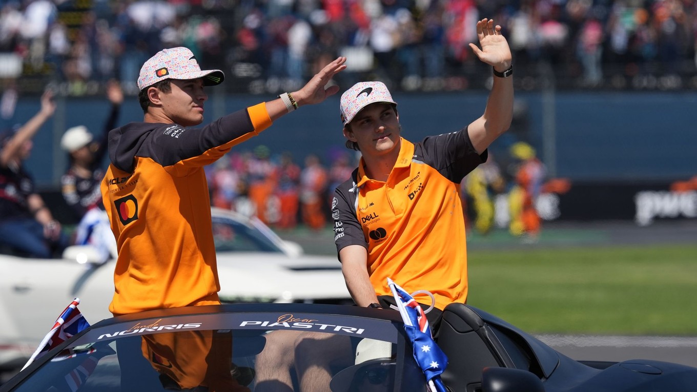 Lando Norris a Oscar Piastri