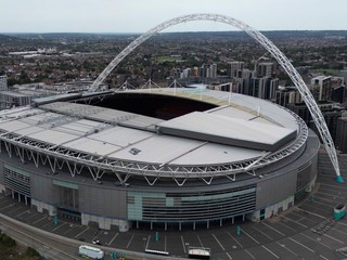Štadión Wembley.