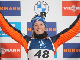 Nemecká biatlonistka Franziska Preussová.