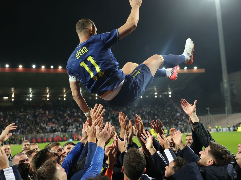Edin Džeko se rozlúčil s bosniackou reprezentáciou