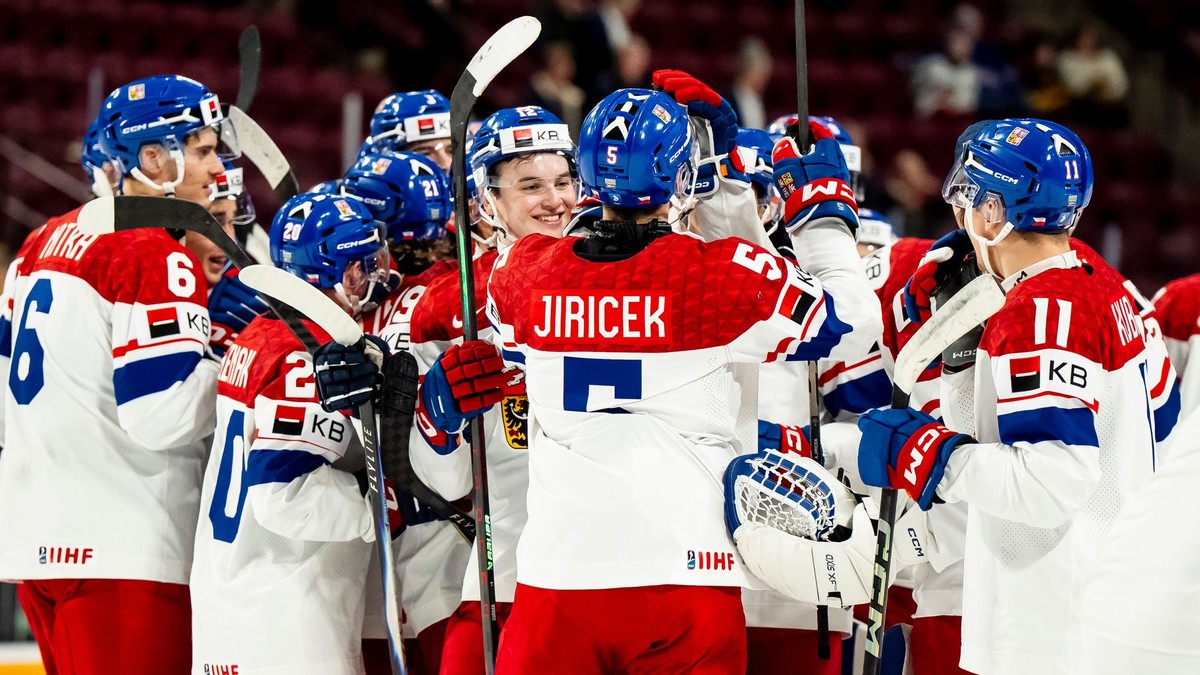 Hokejisti Česka do 20 rokov. 