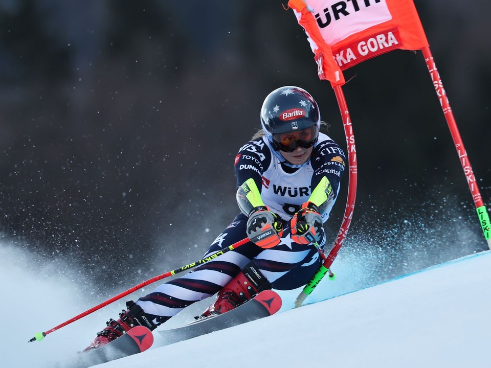 ONLINE: Obrovský slalom žien v Kranjskej Gore (2. kolo).