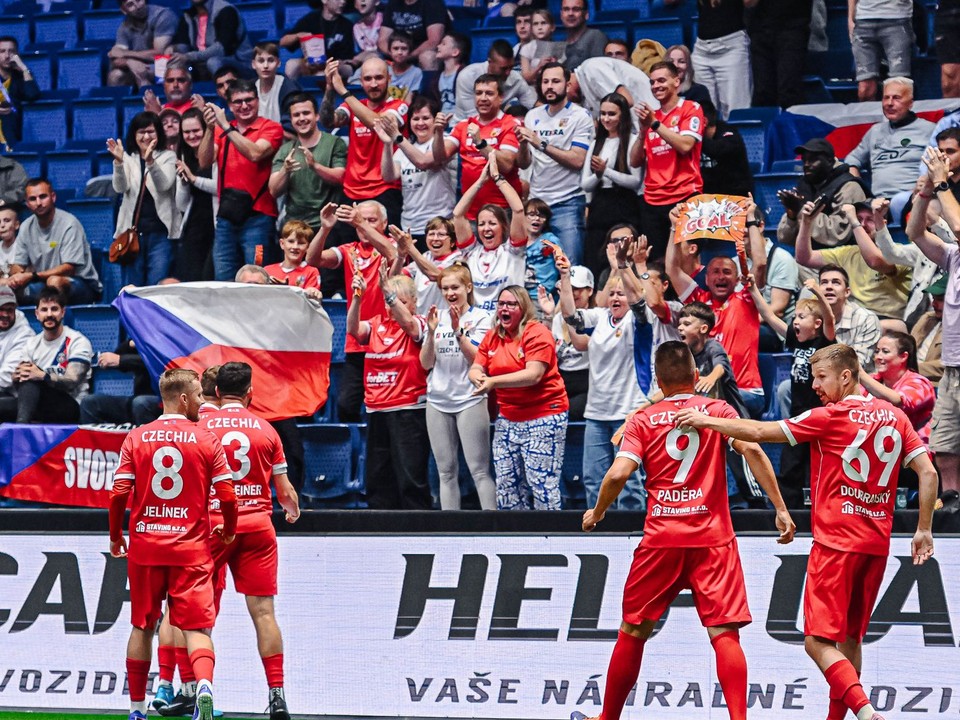 Reprezentanti Česka.