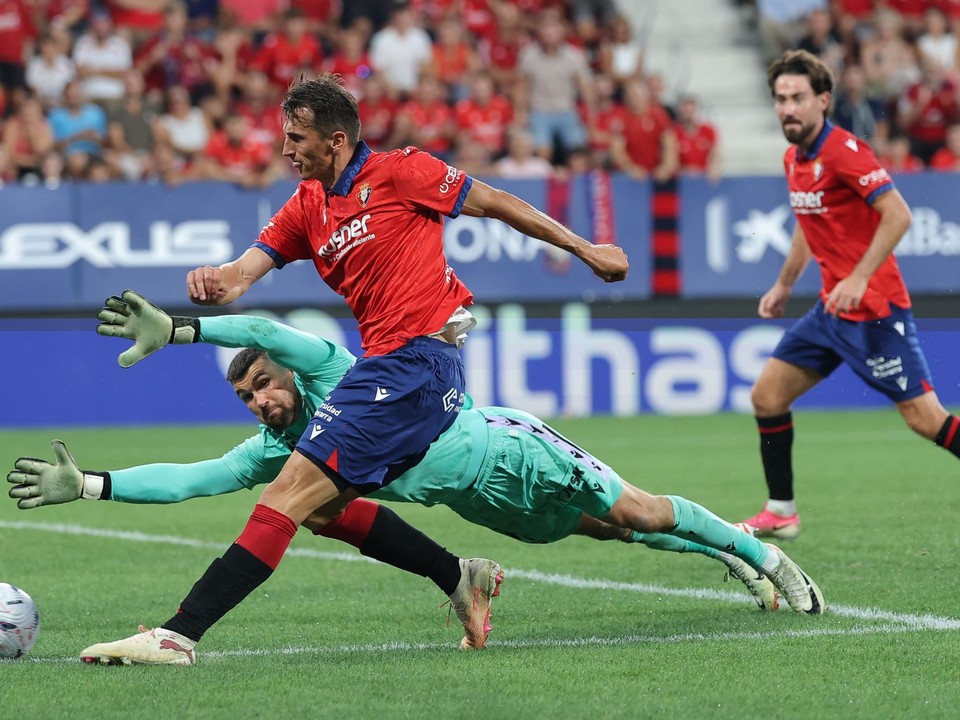 Záber zo zápasu Osasuna - Levante
