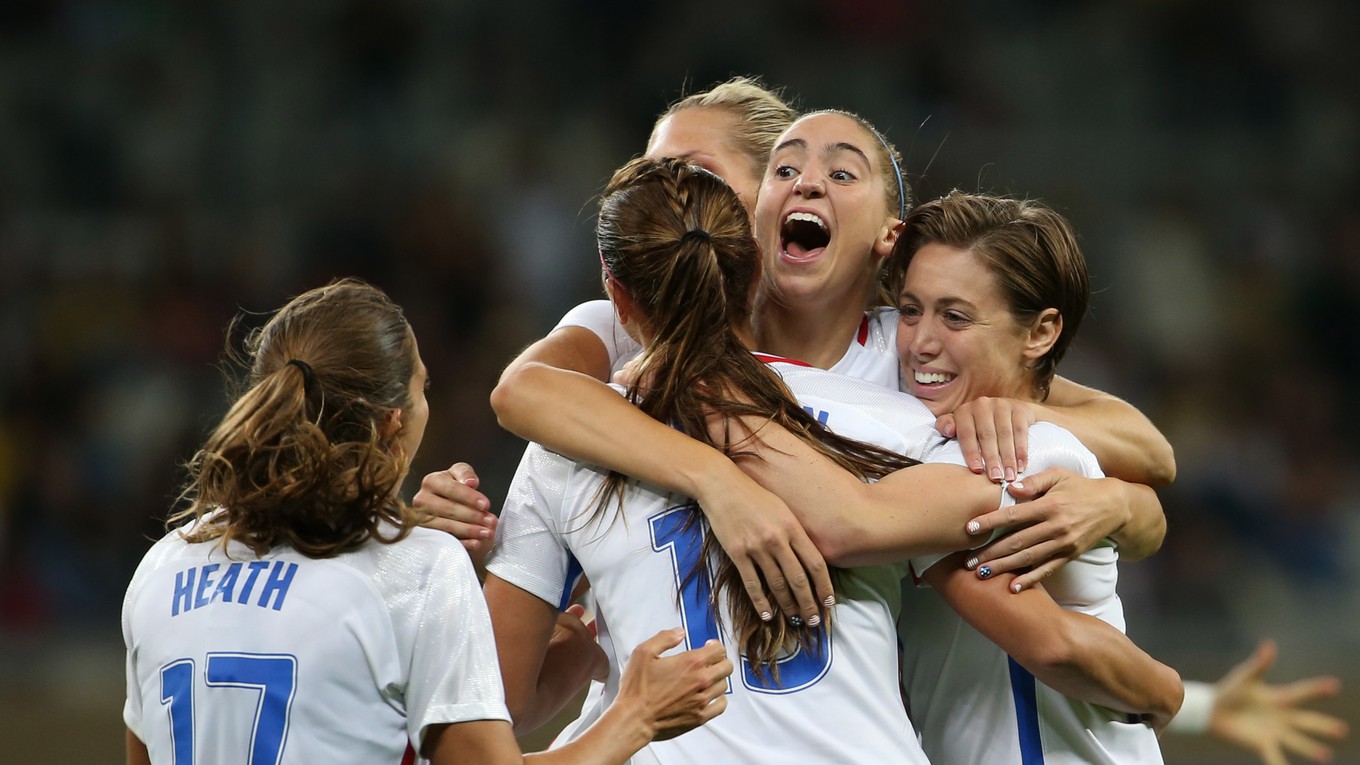 Americké futbalistky.