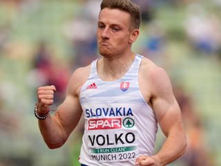 Slovenský šprintér Ján Volko.