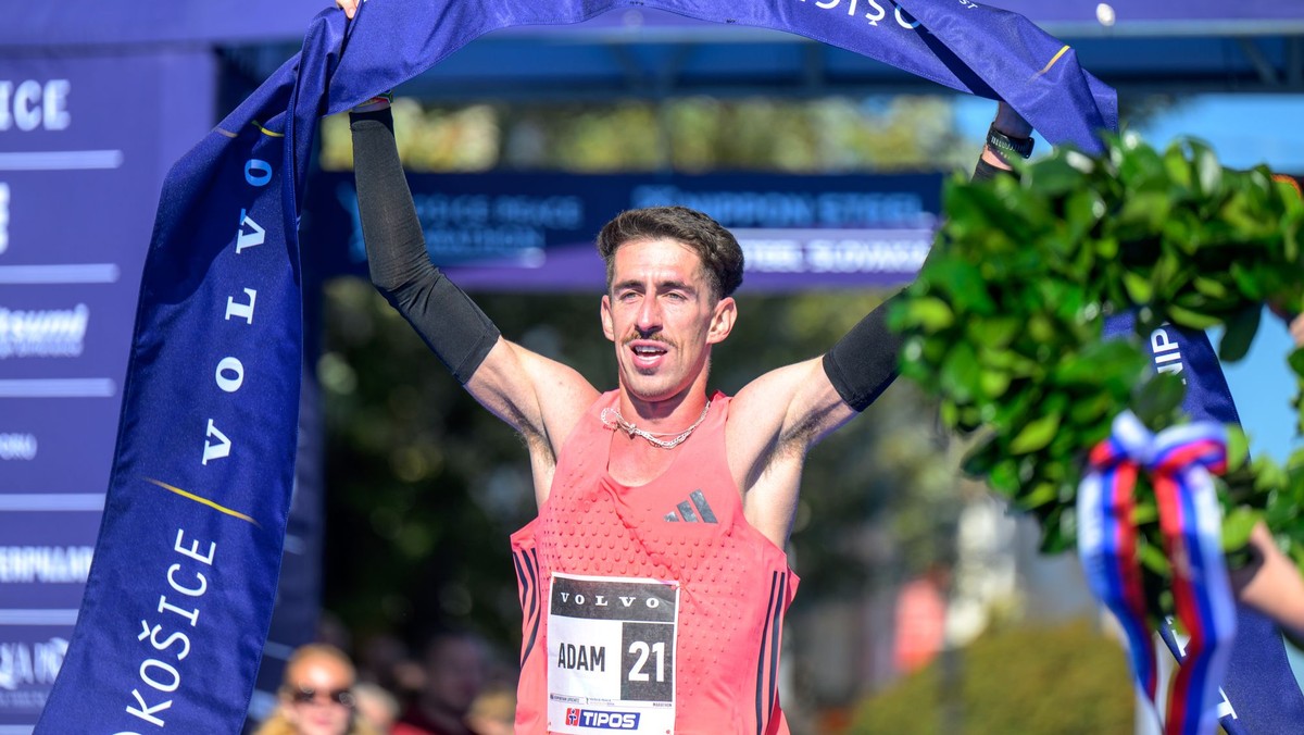 Víťaz 103. ročníka Medzinárodného maratónu mieru (MMM) v kategórii mužov Adam Nathan Lipschitz z Juhoafrickej republiky