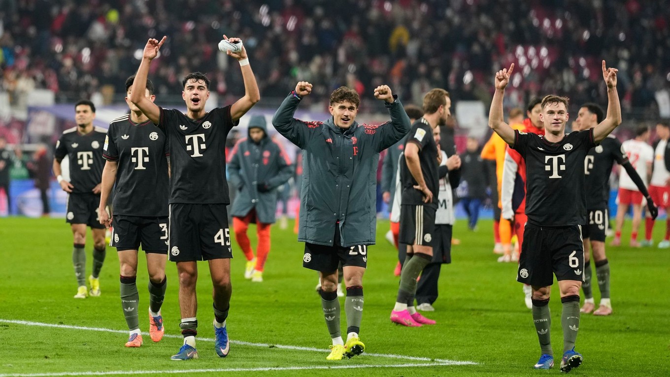 Futbalisti Bayernu sa tešia z víťazstva.