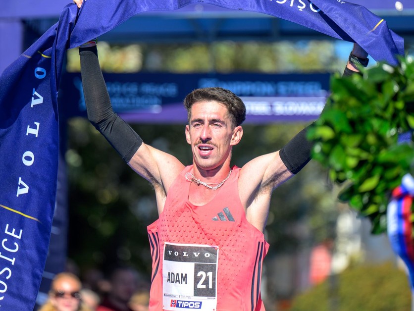 Víťaz 103. ročníka Medzinárodného maratónu mieru (MMM) v kategórii mužov Adam Nathan Lipschitz z Juhoafrickej republiky