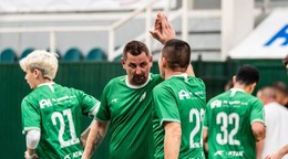 Radosť hráčov Tatranu Prešov.