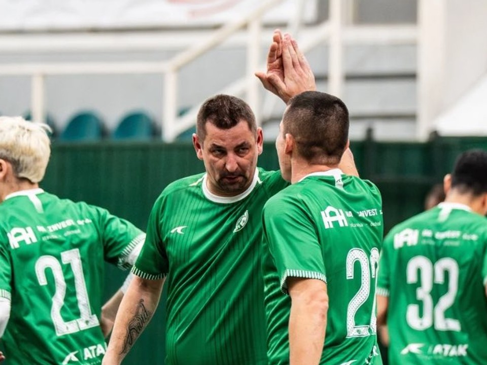 Radosť hráčov Tatranu Prešov.