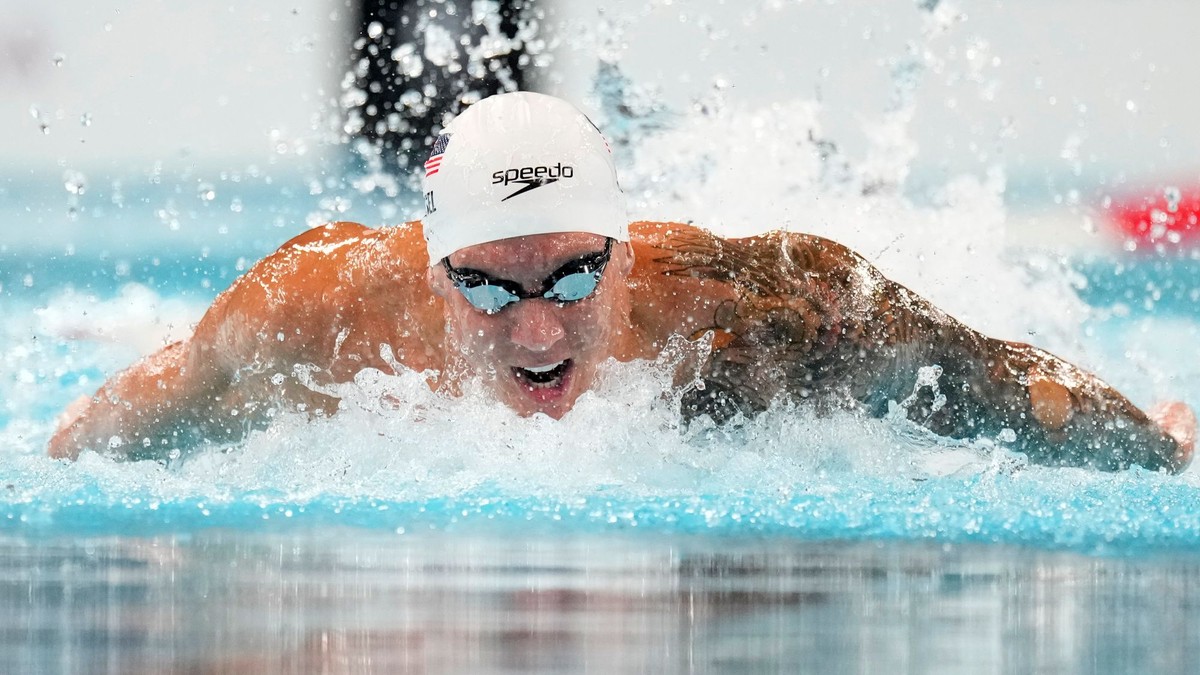 Caeleb Dressel.