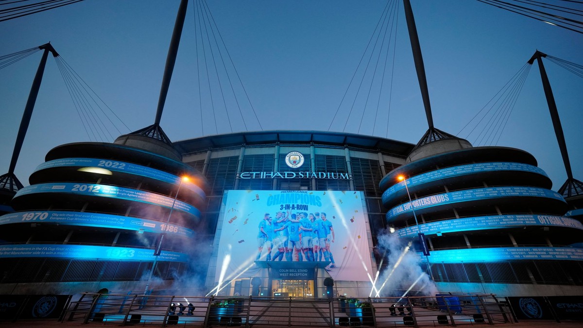 Etihad Stadium.