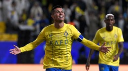 Cristiano Ronaldo v drese Al-Nassr.