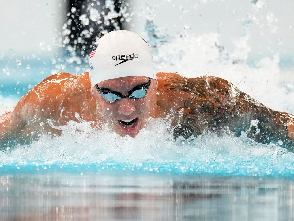 Caeleb Dressel.