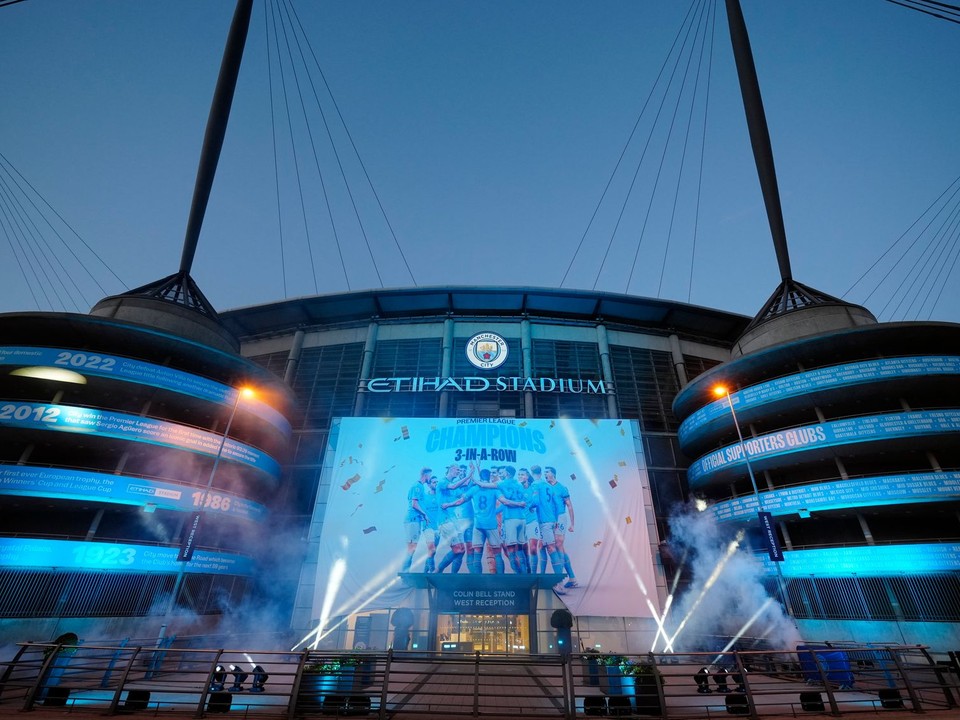 Etihad Stadium.