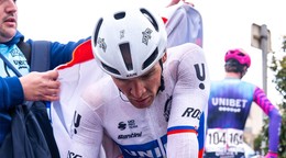 Slovenský cyklista Lukáš Kubiš.