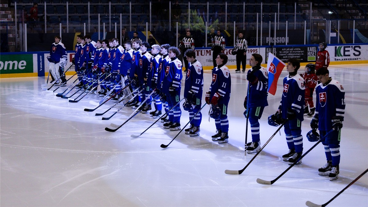 Slovenskí hokejisti do 20 rokov
