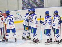 Slovenskí hokejisti do 18 rokov.