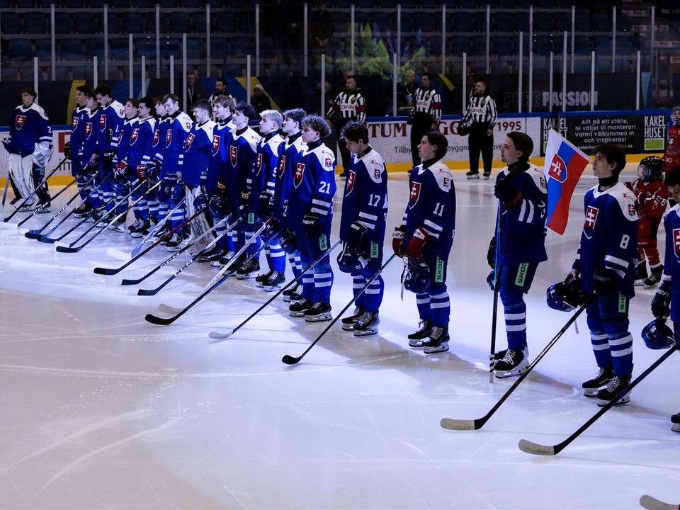 Slovenskí hokejisti do 20 rokov