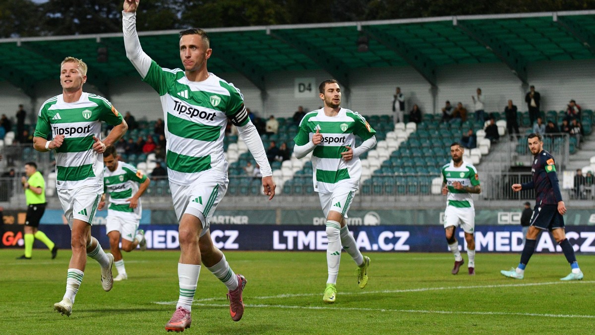 Skalica oslavuje gól. 