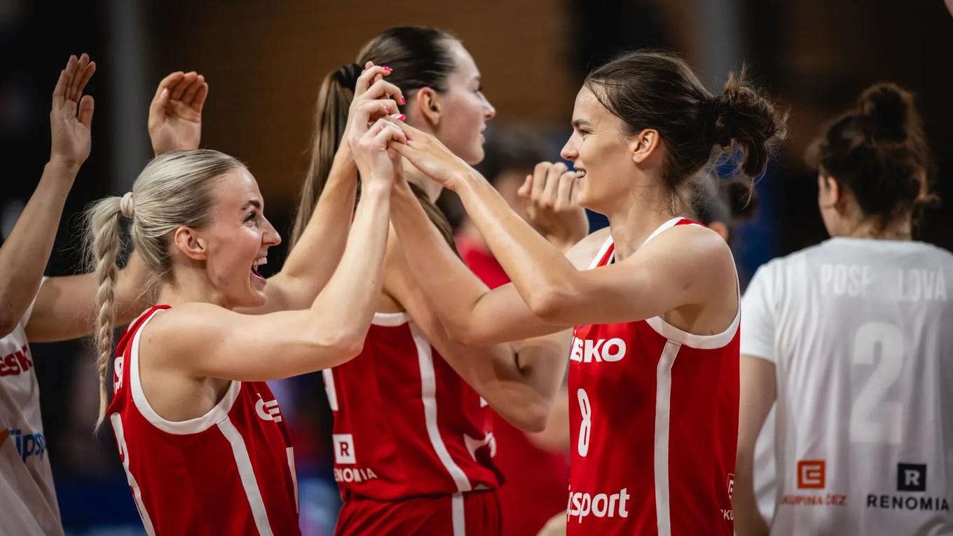 Hráčky Česka na ME v basketbale žien 2025. 