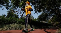 Fauja Singh. 