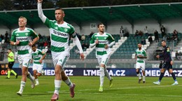 Skalica oslavuje gól.