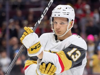 Jakub Demek v drese Vegas Golden Knights.