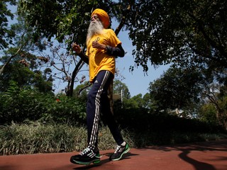 Fauja Singh. 