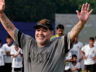 Diego Maradona, ilustračná snímka.